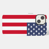 アメリカ国旗の音符 Samsung Galaxy S4 カー iPhoneケース (裏面横)