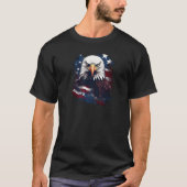 アメリカ国旗の鷲Tシャツ Tシャツ (正面)