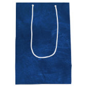 アメリカ国旗の鹿オンレザー ミディアムペーパーバッグ (裏面)