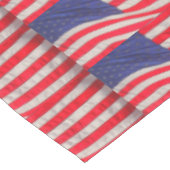 アメリカ国旗を愛国的な神に祝福 テーブルクロス (アングル)