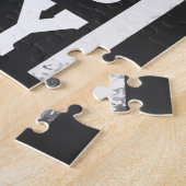 アメリカ国旗を持ったパパ ジグソーパズル (側面)