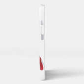 アメリカ国旗を持つイエス・アート抽象芸術 iPhoneケース (左側面)