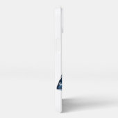 アメリカ国旗を持つイエス・アート抽象芸術 iPhoneケース (右側面)