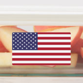 アメリカ国旗を持つ愛国的なラベル ラベル (貼付)