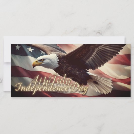 アメリカ国旗を持つ7月4日の鷲 (正面)