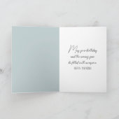 アメリカ国旗を掲げたハゲのワシ カード (内部)