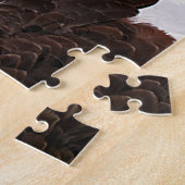 アメリカ国旗を掲げたハゲ・イーグル ジグソーパズル (側面)