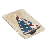 アメリカ国旗を掲げた帆船 マグネット (右側)