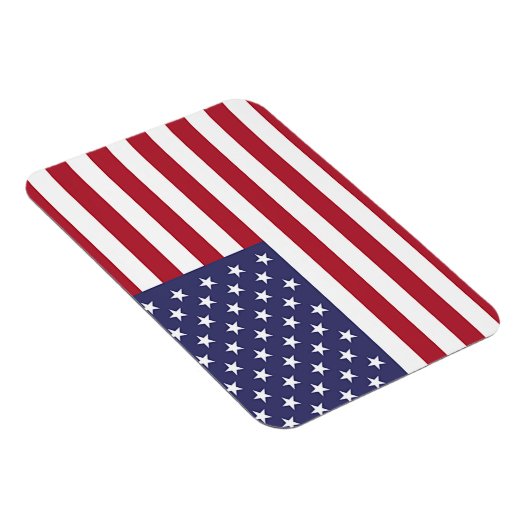 アメリカ国旗を掲げた愛国的な柔軟なフォトマグネット マグネット (右側)