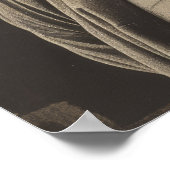 アメリカ国旗を掲げた象徴的な自由の女神 ポスター (角)