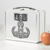 アメリカ国旗を掲げた「マスター・ブラスター」 EOD メタルランチボックス (インサイチュ)