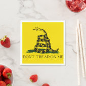 アメリカ国旗を踏み鳴らすな スタンダードカクテルナプキン (インサイチュ)