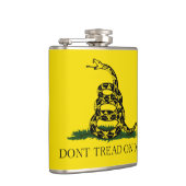 アメリカ国旗を踏み鳴らすな フラスク (右)