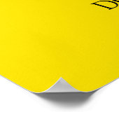 アメリカ国旗を踏み鳴らすな ポスター (角)