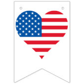 アメリカ国旗アゲハチョウパーティーバンティングバナー バンティングフラッグ (第2の旗)