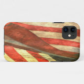 アメリカ国旗アップル Case-Mate iPhoneケース (裏面(横))