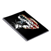 アメリカ国旗アメリカ愛国的なウェルダーギフト ノートブック (右側)