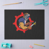 アメリカ国旗アメリカ愛国的なウェルダーギフト 薄葉紙 (クラフト)