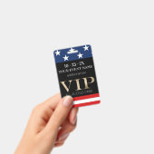 アメリカ国旗イベントVIPパス バッジ (手持ち)
