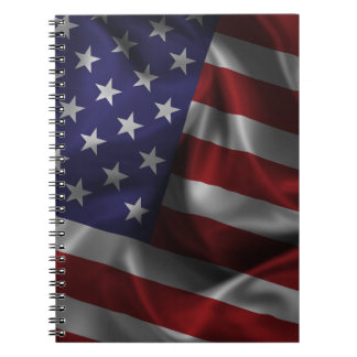 アメリカ国旗ウェーブノートブック ノートブック