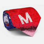 *~*アメリカ国旗オールドグローリーパトリオットモノグラム ネクタイ (ロール)