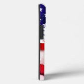 *~*アメリカ国旗オールドグローリーパトリオットモノグラム Case-Mate iPhoneケース (裏面 / 右)