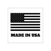 アメリカ国旗カスタムを持つアメリカ製のゴム印 ラバースタンプ (インプリント)