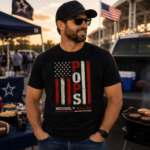 アメリカ国旗ギフト 父の日 への愛情たっぷりパトリオティックプレゼント Tシャツ