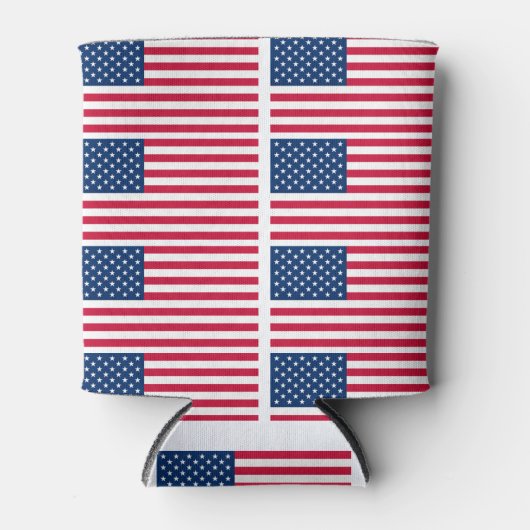 アメリカ国旗クーラーボックスUSA – 愛国的 缶クーラー (正面)