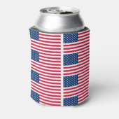 アメリカ国旗クーラーボックスUSA – 愛国的 缶クーラー (缶裏面)