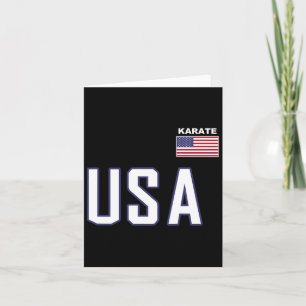 アメリカ国旗クール空手チーム装備武術Arts M カード