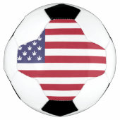 アメリカ国旗サッカーボール サッカーボール (正面)