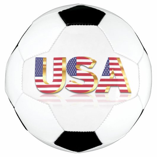 アメリカ国旗サッカーボールUSA サッカーボール (正面)