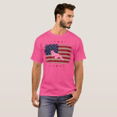 アメリカ国旗サラマンダー Tシャツ (正面フル)