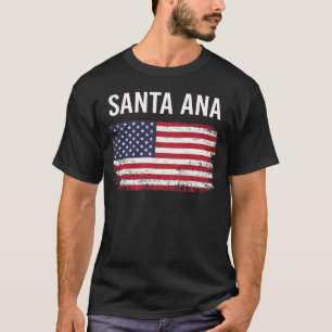 アメリカ国旗サンタアナ Tシャツ