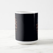アメリカ国旗スカル コーヒーマグカップ (中央)