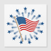 アメリカ国旗スターバスト花火7月4日 (正面)