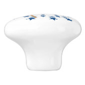 アメリカ国旗スターバスト花火7月4日 セラミックノブ (側面)