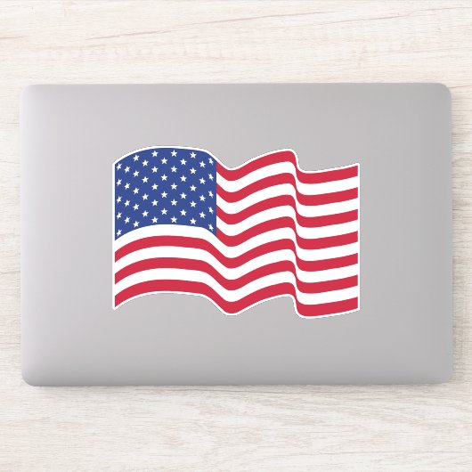 アメリカ国旗ステッカー シール (コンピューター)
