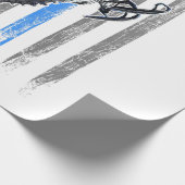 アメリカ国旗スノーモービルシャツメンズスノーモービルリディ ラッピングペーパー (角)