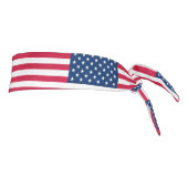 アメリカ国旗タイ・ヘッドバンドUSA – 愛国的 タイヘッドバンド (回転90)