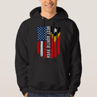 アメリカ国旗ティモール最高のアンティEver Fa パーカ