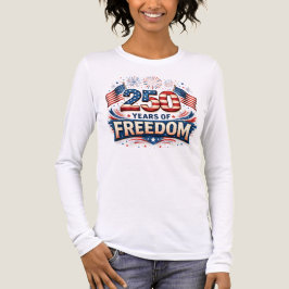 アメリカ国旗デザイン USA 250周年記念 トライブレンドＴシャツ
