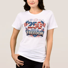 アメリカ国旗デザイン USA 250周年記念 トライブレンドＴシャツ