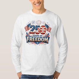 アメリカ国旗デザイン USA 250周年記念 Tシャツ