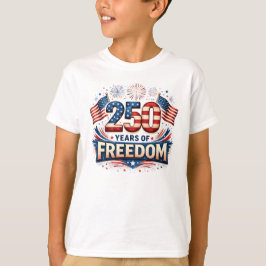 アメリカ国旗デザイン USA 250周年記念 Tシャツ