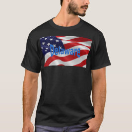 アメリカ国旗デラウェア Tシャツ