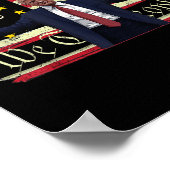 アメリカ国旗トランプDaddysホーム我々人々45 ポスター (角)