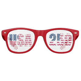 アメリカ国旗パーティーサングラス USA 250 レトロサングラス
