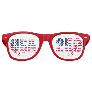 アメリカ国旗パーティーサングラス USA 250 レトロサングラス